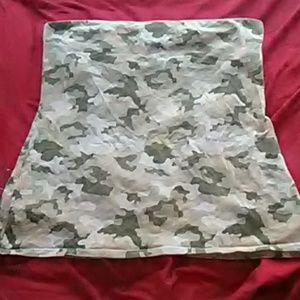 Comfy no strap camo shirr